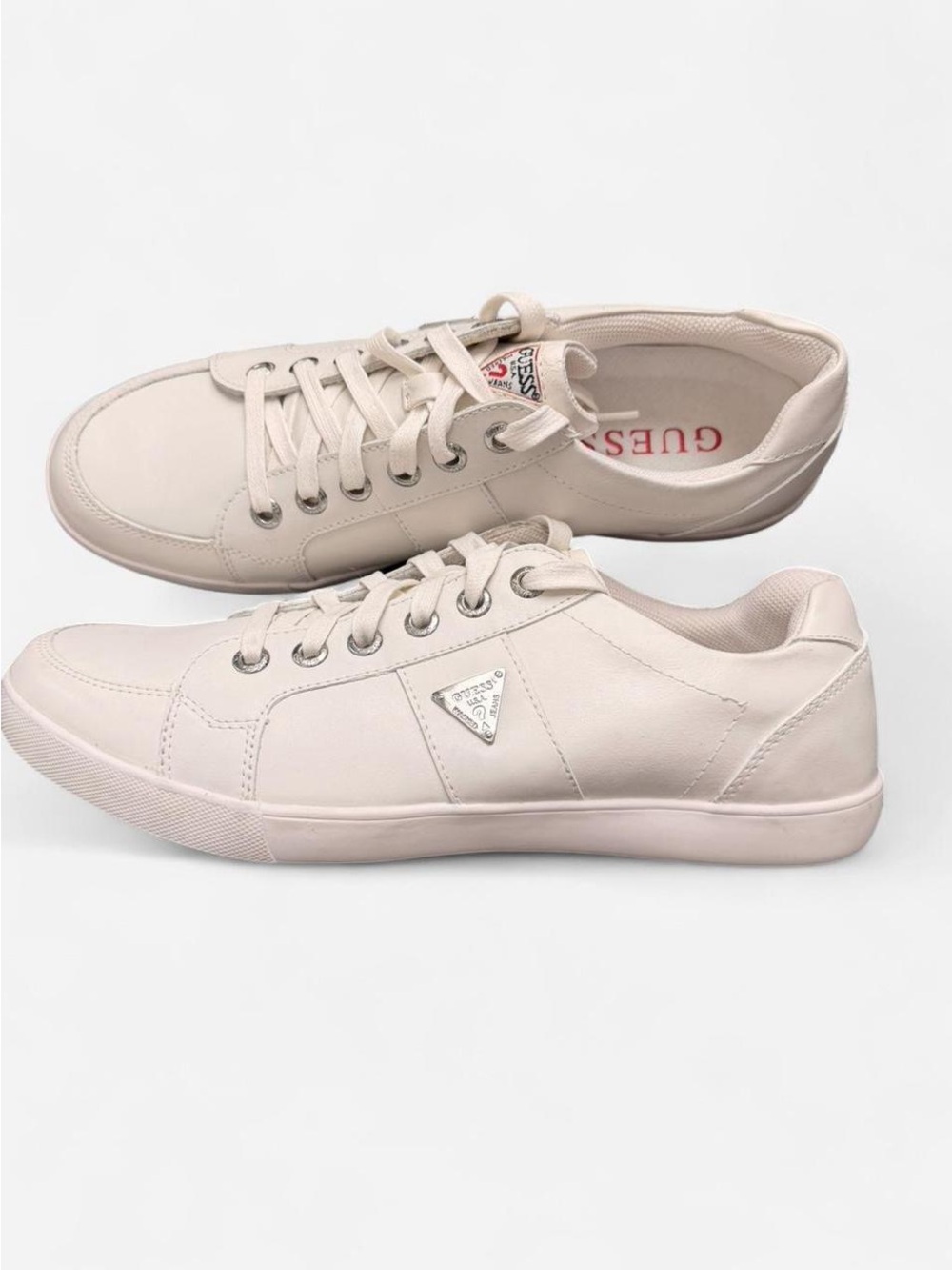 Guess Men's Low-Top Sneakers in White